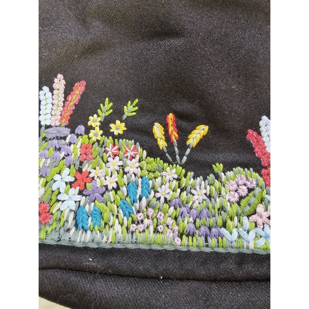 Vintage‎ Valerie Stevens Embroidered Handbag Evening Bag - Picture 2 of 7